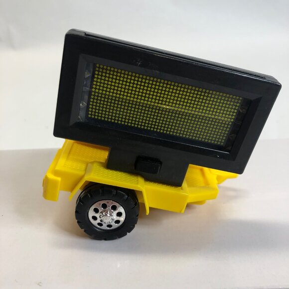 Genuine Hasbro Tonka Light Up Caution Move Lanes Trailer Replacement Toy - Picture 4 of 7